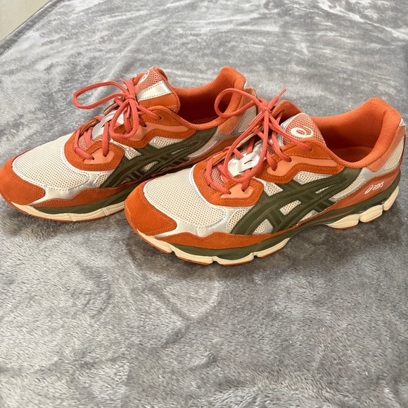 Asics Gel-NYC Oatmeal/Forest, US 13 Men's
